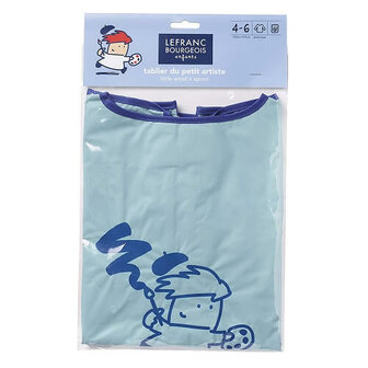 Junior Apron Schort 4-6 jaar Blauw verpakt