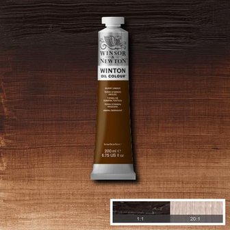 Winton Olieverf 200ML Burnt Umber nr3 076