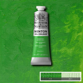 Winton Olieverf 37ML Permanent Green Light nr48 483