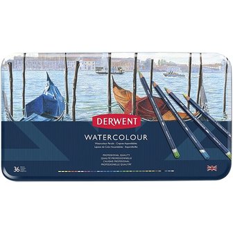 Derwent Watercolour Potloden 36 delige set