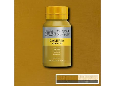 Galeria Acrylverf 500ml Yellow Ochre 744