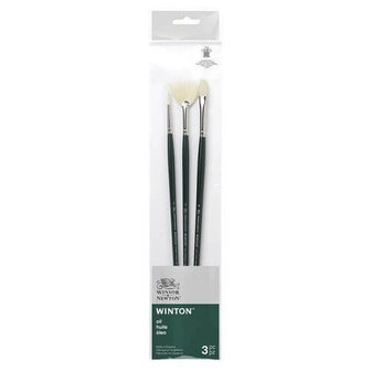 Winsor &amp; Newton Winton Olieverf Penselen Set 2