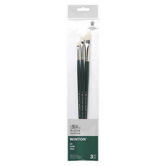 Winsor &amp; Newton Winton Olieverf Penselen Set 4