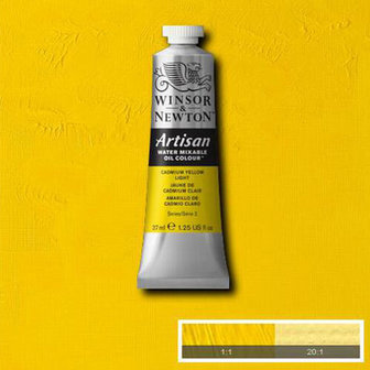 Winsor &amp; Newton Artisan Water Mixable Oil Colour Cadmium Yellow Light 113 37ml