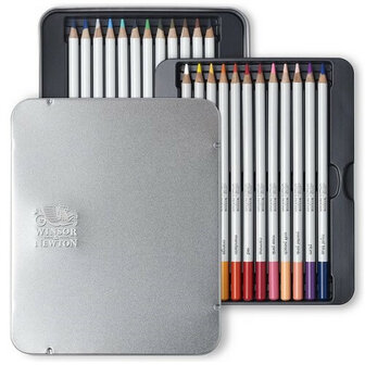 Winsor&Newton Studio Collection - Set di matite da disegno in scatola di  metallo