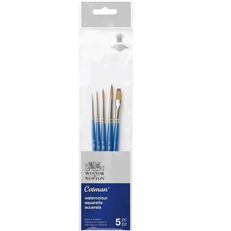 Winsor &amp; Newton Cotman Aquarel Penselen Set 1