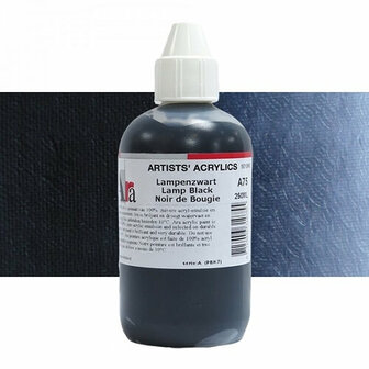 ARA Artist Acrylverf Lamp Black A75 250ml