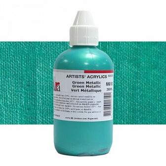 ARA Artist Acrylverf Metallic Green C610 250ml