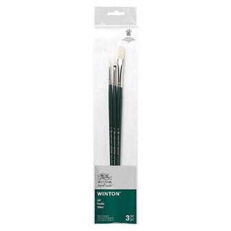 Winsor &amp; Newton Winton Olieverf Penselen Set 3