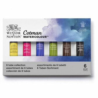 Winsor &amp; Newton Cotman 6 Tubes Collection