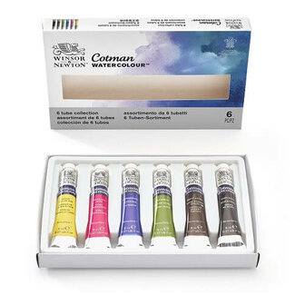 Winsor &amp; Newton Cotman 6 Tubes Collection 2