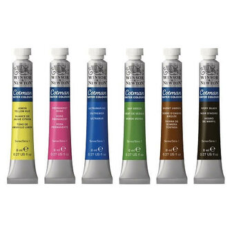 Winsor &amp; Newton Cotman 6 Tubes Collection 3