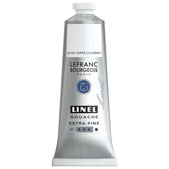 Lefranc &amp; Bourgeois Linel Gouache Extra Fine Super Hiding White 229 14ml