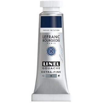 Lefranc &amp; Bourgeois Linel Gouache Extra Fine Indigo Imitation 189 14ml