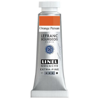 Lefranc &amp; Bourgeois Gouache Extra Fine Persian Orange 167 14ml