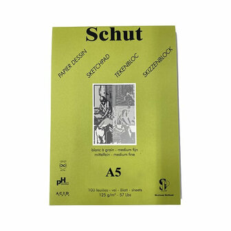 Schut Dessin Tekenblok 125 gram A5