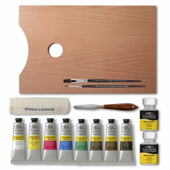 Winsor &amp; Newton Galeria Acrylic Woodbox