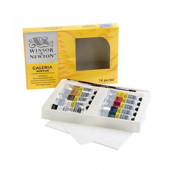 Winsor &amp; Newton Galeria Acrylic Complete Set 3