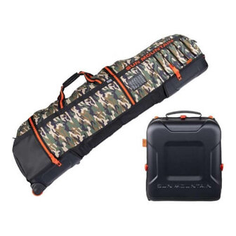 Sun Mountain Kube Golf Travelbag Black-Camo-Inferno