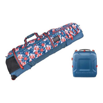 Sun Mountain Kube Golf Travelbag Spruce-Tropic-Poppy