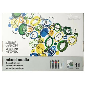 Winsor &amp; Newton Mixed Media Illustration Set