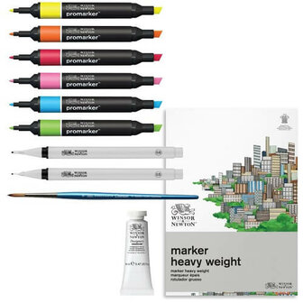 Winsor &amp; Newton Mixed Media Illustration Set 2