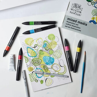 Winsor &amp; Newton Mixed Media Illustration Set 3