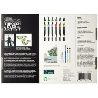 Winsor &amp; Newton Mixed Media Illustration Set 6