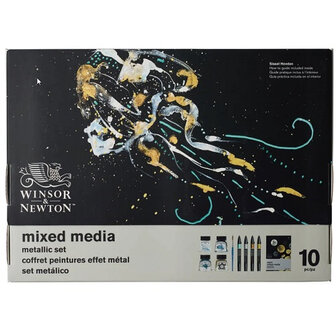 Winsor &amp; Newton Mixed Media Metallic Set