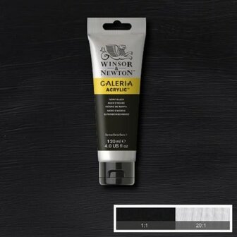 Galeria Acrylverf 120ml Ivory Black 331