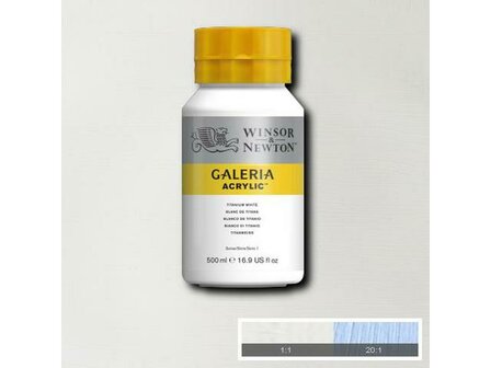 Galeria Acrylverf 500ml Titanium White 644