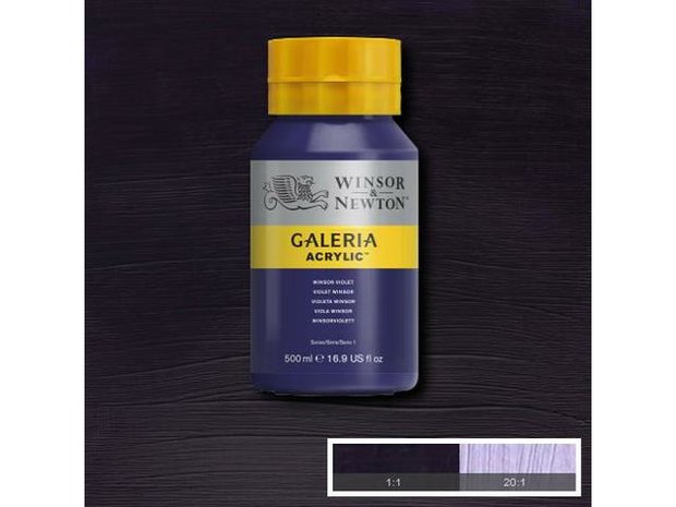 Galeria Acrylverf 500ml Winsor Violet 728