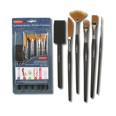 Derwent Technique Brush Set 3