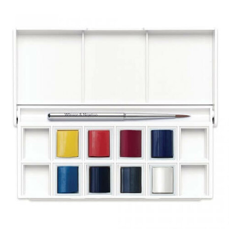 Winsor & Newton Cotman Skyscape Pocket Box Aquarelset 8 napjes 2