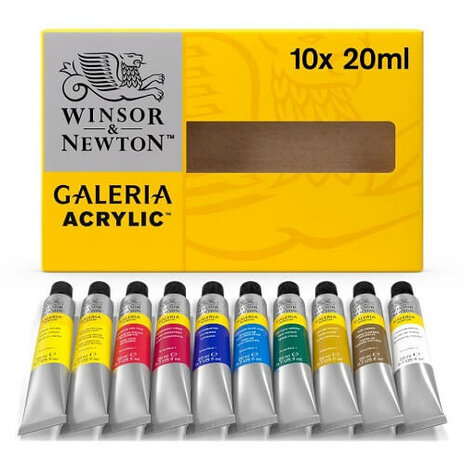 Winsor & Newton Galeria Acrylverf Set 10x20ml 2