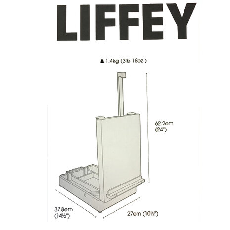 Tafelezel Kistezel Liffey afmetingen