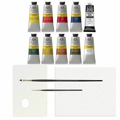 Winsor & Newton Galeria Acrylic Complete Set 4