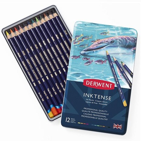 Derwent Inktense Potloden 12 delige set