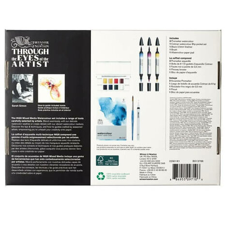 Winsor & Newton Mixed Media Aquarel Set 5