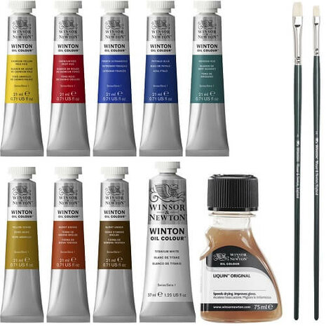 Winsor & Newton Winton Oil Colour Studio Set 2